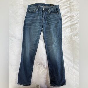 Bonobos Dark Blue Straight Jeans